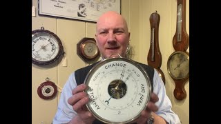 How To Read  Set  Use An Aneroid Barometer [upl. by Entwistle]