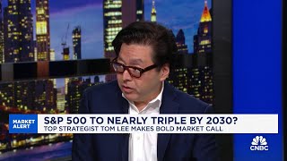 Fundstrats Tom Lee explains why he sees the SampP 500 hitting 15000 by 2030 [upl. by Graehl]