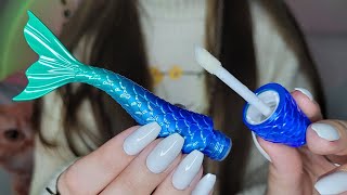 ASMR 1 minute makeup Fast and Aggressive 🧜🏻‍♀️⚡ [upl. by Enyaht]