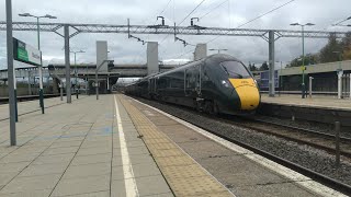 GWR 800036 passes Bletchley on a test run over East West Rail 291024 [upl. by Haela]