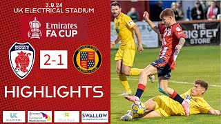 HIGHLIGHTS  Bromsgrove Sporting 2  1 Belper Town [upl. by Eninahpets]