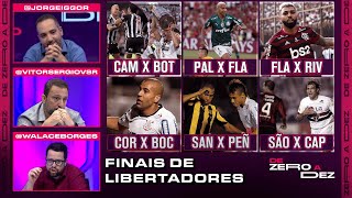 QUAL FOI A MELHOR FINAL DE UM BRASILEIRO NA LIBERTADORES NO SÉCULO CRAVAMOS  DE ZERO A DEZ [upl. by Lyrehc]