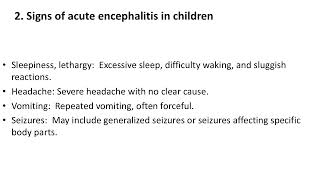 Acute Encephalitis in Children A Serious Threat and Preventive Measures [upl. by Seiuqram68]