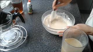 How to make Thai sweet dessert Khanom Chan  ขนมชั้น [upl. by Allenotna425]