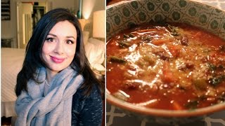 Healthy Minestrone Soup Recipe [upl. by Wickman523]