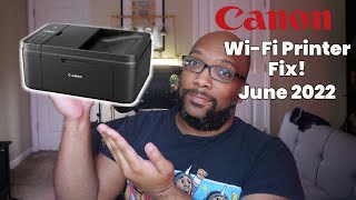 How To Fix PrintingWiFi Problems for Canon Pixma and Maxify Printers June 2022 [upl. by Milone]