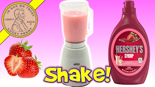 Kids Toy Mini Blender Braun Multimix One Eleven 1 11  Strawberry Milkshake [upl. by Nueovas363]