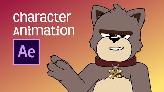 After Effects Tutorial  Character Animation  Backwoods Animation Studio [upl. by Nothsa]