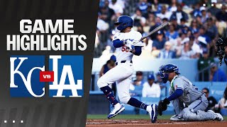 Royals vs Dodgers Game Highlights 61524  MLB Highlights [upl. by Ambrosio]