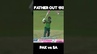 Fakhar Zaman Run Out 193 run vs South Africa shorts [upl. by Eisyak951]