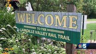 Over Half of the Lamoille Valley Rail Trail reopens [upl. by Lisabeth]