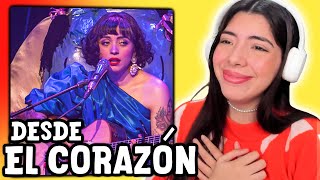 REACCIÓN a Mon Laferte  Pa Dónde Se Fue EN VIVO [upl. by Pathe]