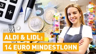 Mindestlohn Warum Aldi und Lidl mehr bezahlen  mex [upl. by Aldin]