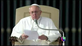 Papa Francisco se hace presente en México con video mensaje  Noticiero Univisión [upl. by Oiramal620]