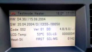 CD 70 NAVI test mode [upl. by Ier]