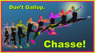 Gallop vs Chasse in dance [upl. by Erika925]