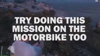 TheHARDway GTA 5 Maudes Missions  Target 3 Glenn Scoville THE HARD WAY  Motorbike Mastah [upl. by Cacia]