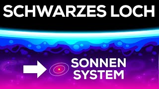 Das größte schwarze Loch des Universums  Ein Größenvergleich [upl. by Adnoryt]