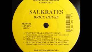 Saukrates  Play Dis Instrumental [upl. by Ettelrahc]