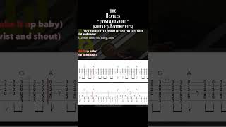 The Beatles Guitar Tab Lessons quotTwist and Shoutquot [upl. by Kissiah86]