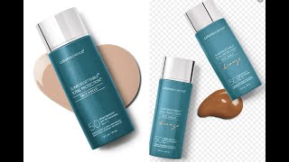 Colorescience SUNFORGETTABLE FACE SHIELD in Original amp Bronze Vs Murad CITY SKIN AGE DEFENSE [upl. by Riada]