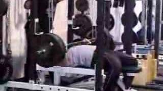 DeFrancosTrainingcom  Joe DeFranco reverse band bench [upl. by Tudor]