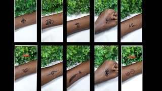 Beautiful tattoo designs  Tattoo design for boys and girls [upl. by Siwel]