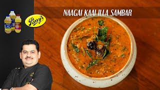 Venkatesh Bhat makes Naagai Style Kaai Illa Kolambu  no vegetable sambar  traditional kozhambu [upl. by Fortunna39]