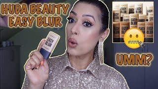 REVIEW NEW Huda Beauty EASY BLUR Foundation [upl. by Copland]