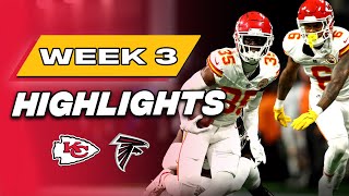 Kansas City Chiefs at Atlanta Falcons  MUSTSEE Week 3 Highlights [upl. by Xirdnek]