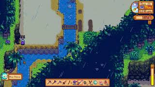 How to get Blue Discus fish  Stardew Valley [upl. by Yrac]