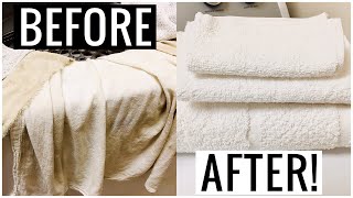 How to BRIGHTEN WHITES Naturally Miracle Laundry No Bleach Required  Andrea Jean Cleaning [upl. by Akedijn827]