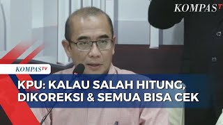 KPU Buka Suara Terkait Adanya Perbedaan Data Perolehan Suara Pilpres Begini Katanya [upl. by Nivrag]