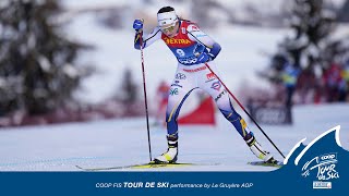 Diggins makes history at Tour de Ski  Womens 10 km F MST  Val di Fiemme  FIS Cross Country [upl. by Lhary736]