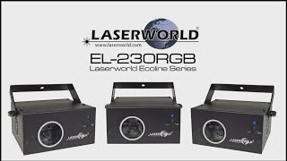 Laserworld EL230RGB Show Laser Light  Laserworld Ecoline Series [upl. by Thgiwed]