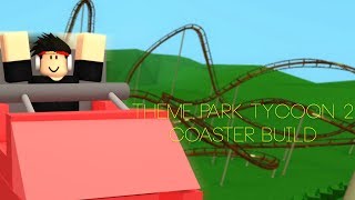 Theme Park Tycoon 2  Building a Floorless Coaster [upl. by Cagle]