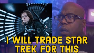 TREKKIE WATCHES  ROGUE ONE  FIRST TIME WATCHING  MOVIE REACTION [upl. by Bernadine]