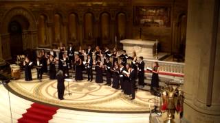 Bruckner quotLocus istequot Stanford Chamber Chorale [upl. by Analra134]