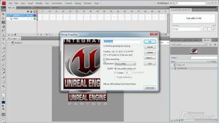 Scaleform UDK Tutorial  1 of 11  Importing a SWF [upl. by Adamik]