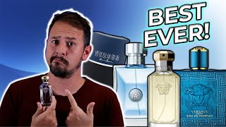 Top 5 BEST Versace Mens Fragrances Ever According To Fragrantica [upl. by Saxen]