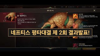 네프티스 평타대결 제 2회 결과발표 [upl. by Caresa]