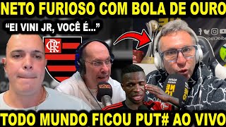 NETO E OS PAULISTAS DA RADIO ENERGIA FURIOSOS COM QUE FIZERAM COM VINI JR O R4C1SMO VENCEU [upl. by Emyam416]