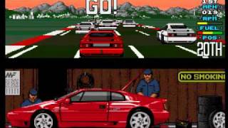 Lotus Esprit Turbo Challenge 1  Amiga gameplay [upl. by Elaina]