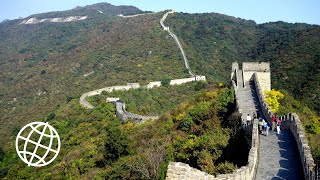 Great Wall of China Mutianyu Section Amazing Places [upl. by Alleris]