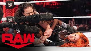 Becky Lynch takes on Shayna Baszler – Qualifying Match Raw highlights Feb 5 2024 [upl. by Frieda228]