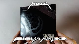 Metallica  Wherever I May Roam Single Digipak Unboxing [upl. by Nonnahc]