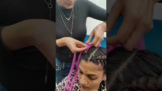 පැය 4රක් ගිය Hair Braiding එක hairbraiding hairbraidingtutorial chalmwayinternational [upl. by Nosrej]