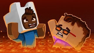 Gmod Death Run Funny Moments  Minecraft Lava Jump Fail Funny Moments [upl. by Wolfort]