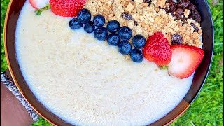 HOW TO MAKE CREAM OF WHEAT PORRIDGE  FRUGALLYT [upl. by Esinehc]