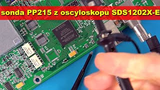 Sonda oscyloskopowa Siglent PP215 z SDS120XE  przykładowe pomiary oscyloskopem [upl. by Barlow]